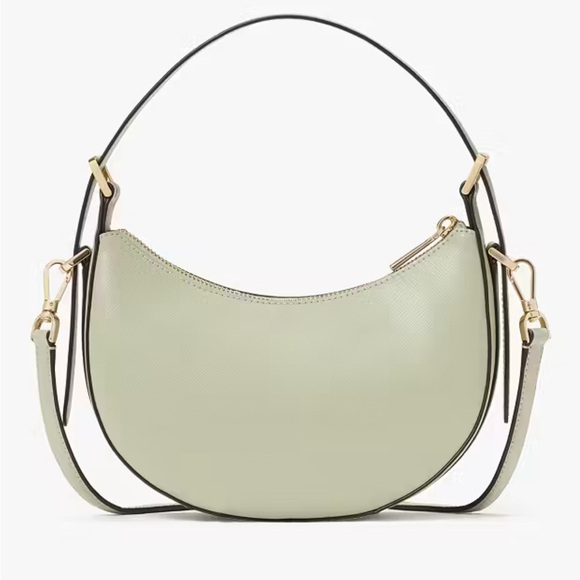 Kate Spade ♠️ Nova Floral Applique Crescent Shoulder Bag - Picture 5 of 5